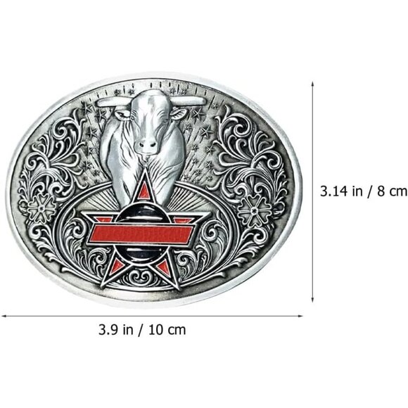 Men's Silver Zinc Alloy Modern Beer Bottle Holder 10x8cm Western Belt Buckle - Picture 2 of 9